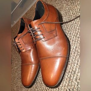 J Murphy size 11 italian leather calfskin dress shoes